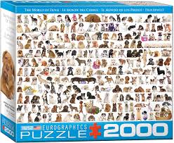 Discover some of the basic yoga positions with the help of your furry friends. Dogs 2000 Pcs At Eurographics
