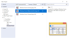 winforms ui controls 60 winforms grids charts reports