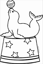 Check spelling or type a new query. Printable Circus Seal Coloring Page For Kids Coloringbay
