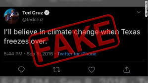 Ted cruz returned home from his cancun, mexico, trip after just 24 hours because of the intense backlash he received for leaving his state of texas during an emergency as people are suffering without power and water in celebrities lash out at ted cruz cancun trip: Fact Check When Texas Freezes Over Tweet Is A Fake Not From Ted Cruz Cnnpolitics