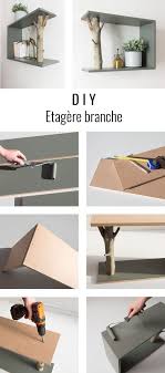 Diy Etagere Branche Une Hirondelle Dans Les Tiroirs Deco Maison Recup Deco Fait Maison Diy Deco Chambre