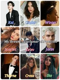 Marissa meyer hinted that there's going to be a movie for the lunar chronicles. Dream Cast Lunar Chronicles Lunar Chronicles Winter Lunar Chronicles Dream Casting