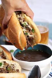 Easy Slow Cooker French Dip Sandwich The Suburban Soapbox Recipe French Dip Sandwich French Dip Easy Slow Cooker