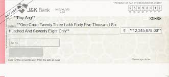 By definition cheque is a specially printed form, containing an individuals bank account details, to order bank to pay a specific amount from his or her account to the person whose name has been written on it. à¤­ à¤°à¤¤ à¤¯ à¤¬ à¤• à¤• à¤² à¤ à¤¨ à¤¶ à¤² à¤• à¤š à¤• à¤ª à¤° à¤Ÿ à¤¸ à¤« à¤Ÿà¤µ à¤¯à¤° Cheque Writing Printing Software For India Banks