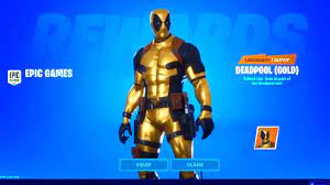 20, gave the game a spy motif.as in previous seasons, players can purchase a battle. How To Get All Free Gold Skins Gold Deadpool Fortnite Gold Battle Pass Skin Styles Relase Date Youtube