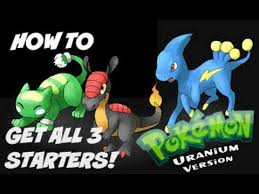 The normal abilities the pokémon have can pass equally while breeding if they have more than one ability. Pokemon Uranium How To Get All Starters Youtube