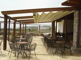 Custom Patio Covers Houston Pergotenda Retractable Patio Covers The Shade Shop Houston Tx Patio Shade Covers Patio Shade Outdoor Restaurant Patio