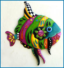 Image Result For Tropical Fish Metal Tutorial Steinmalerei Tropische Fische Wandbehang