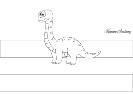 Popularny dinozaury kolorowanki do druku dla twoich dzieci. Opaska Dinozaur Do Druku Za Darmo Kwiecien Academy