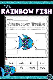 The Rainbow Fish Character Trait Activities Pack Has Everything You Need To Help Teach Character Traits Activities Rainbow Fish First Day Of School Activities