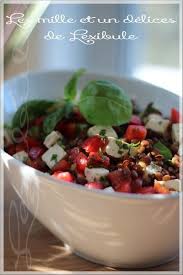 Salade De Lentilles A La Mediterraneenne Recette Ptitchef Recette En 2020 Salade De Lentilles Recette Salade Recette