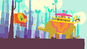 Players control a space worm, flying around rescuing people from their city under distress. Hohokum Glides Its Way To Ps4 Ps3 And Ps Vita In 2014 Monstervine