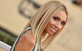 Giuliana Rancic smile, 2019, italian actress, portrait, beauty, movie  stars, HD wallpaper