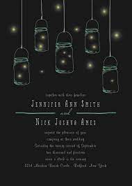 The Mason Jars And Fireflies Is The Perfect Wedding Invitation For Any Outdoor Rustic Wedding Theme Firefly Wedding Wedding Invitations Wedding Themes Rustic