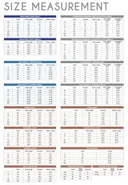 lefonso size chart selangor klang malaysia kuala lumpur