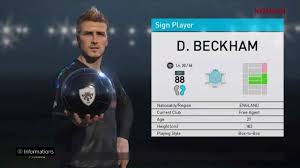 Visit espn to view college football stat leaders for the current and previous seasons. David Beckham Stats Pes 2019