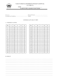 Maybe you would like to learn more about one of these? Lembar Jawaban Essay Cara Golden