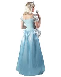 Vestito di carnevale in raso completo di cerchio e coroncina. Vestiti Cenerentola Costumi Bambina E Donna Funidelia