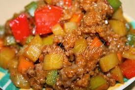 Beef Giniling Carenderia Style Ingredients 1 2 Kilo Ground Beef 1 Onion Diced 1 Tomato Diced 3 Beef Giniling Recipe Chicken Afritada Recipe Giniling Recipe