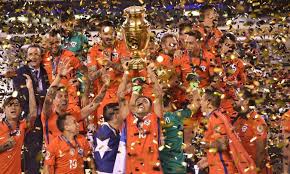Felicitaciones a todos los chilenos me complace ver que el esfuerzo de todos los jugadores y el apoyo de todo una nación se ve recompensado con el triunfo muchas felicitaciones!! Chile Los Superdepredadores Winflag11 Magazine