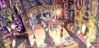 I Love It Howl And Sofi Bedroom Studio Ghibli Art Studio Ghibli Howls Moving Castle