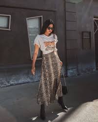 ไอเด ยแฟช น animal print ลายปร นหน งง python สวยแซ บ ม สไตล สไตล เส อผ าฤด ใบไม ร วง แฟช นสตร ทสไตล