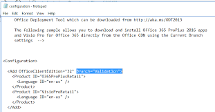 May 03, 2021 · download the installation files for microsoft 365 apps. Setting Your Office Click To Run Deployment Channel At Install With The Office Deployment Tool Tom Talks