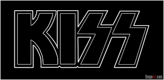 Black And White Kiss Logo How To Draw Kiss Letters Step By Step Band Logos Pop Culture Free Online Drawing Tutorial Added By Dawn April 6 200 Kizz Band Band Logos Rock Band Logos