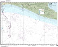 11344 Rollover Bayou To Calcasieu Pass Gulf Coast Nautical Chart