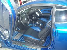 Hyundai Tiburon Tuscani Interior Black And Blue Seats Hyundai Tiburon Interior Car Interior