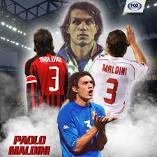 Paolo maldini é um símbolo do período aúreo do clube rossonero. Facebook