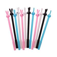 Jual Oem Grosir Unik Lucu Motif Kepala Kelinci Rabbit Pulpen Gel 12 Pcs Online November 2020 Blibli