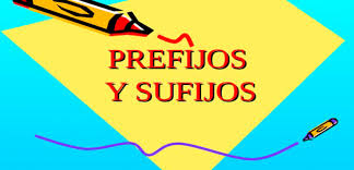 Resultado de imagen de sufijos
