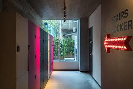 Moxy Osaka Honmachi Lockers Comfortable Relax Guestroom Design Milk Design Hotel Interior