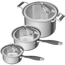 Free for commercial use no attribution required high quality images. Cookcraft By Candace 6 Piece Tri Ply Stainless Steel Legacy Cookware Set Overstock 31622418