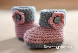 Are the little ones growing up? 14 Crochet Patterns For Baby Booties