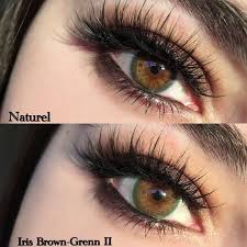 Natural Eye Contact Lens Natural Eyes Eyeliner For Hooded Eyes Hazel Green Eyes