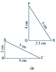 Chapter tests with video solutions. Congruence Of Triangles Ncert In Text Questions With Solution Class Seven Mathematics
