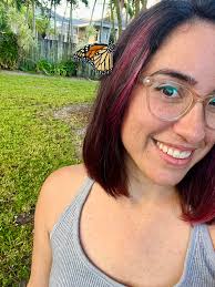 🦋So I have to share this Story with you all, you all know that I raise  butterflies, and today I had a male butterfly that enclosed, and it was had  deformed wings,