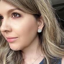 Fall Pumpkin Stud Clay Earring