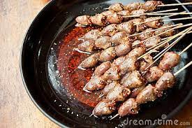 Chinese Snacks Chicken Heart Chicken Heart Chinese Snacks Snacks
