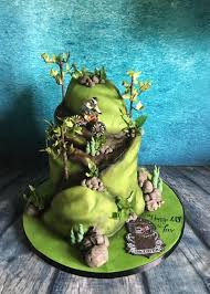 Downhill Mountain Bike Cake Torte Kindergeburtstag Fahrradkuchen Kuchen Und Torten