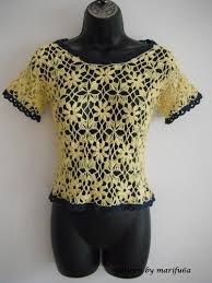 Encontre imagens stock de female floral pattern blouse pink sweater em hd e milhões de outras fotos, ilustrações e imagens vetoriais livres de direitos na coleção da shutterstock. Crochet Flower Blouse Top Pattern Nr 19 Marifu6a Patterns On Artfire Crochet Clothes Patterns Blouse Top Pattern Crochet Flowers