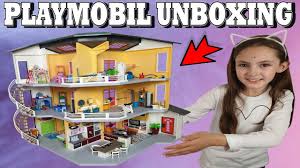 Playmobil Unboxing L Extension De La Maison Moderne 6554 Youtube
