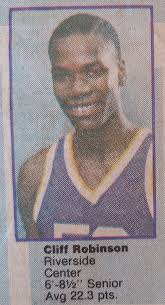A Look Back at Riverside High School's Basketball Legend Cliff Robinson