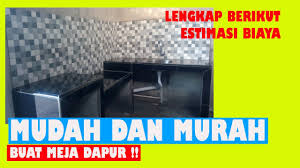 Rummx menawarkan jasa pembuatan kitchen set minimalis modern di semarang dan sekitarnya. Cara Membuat Meja Dapur Edisi Finishing Rumah Sendiri 02 Youtube