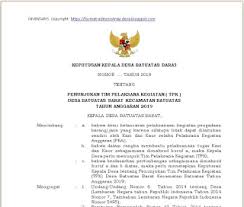 Berikut kami bagikan draft format surat keputusan (sk) kepala desa tentang penunjukan pemegang kekuasaan pengelolaan keuangan desa, koordinator pelaksana pengelolaan keuangan desa, kaur keuangan desa dan pelaksana kegiatan anggaran yang bisa anda download secara gratis dalam. Sk Tpk Tpbj Terbaru 2019 Disertai Tugasnya Format Doc Pdf Tribun Desa