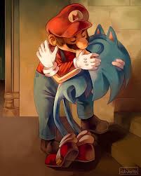 Mario x Sonic the Hedgehog Based on the famous painting “The Kiss” by  Francesco Hayez #mario #supermario #supermariobros #supermarioodyssey  #supermarioworld #supermario64 #supermariogalaxy #mariokart #sonic  #sonicthehedgehog #shitpost #nintendo #sega