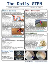 The week puzzle october 9 2020. New Learning Opportunities October 5 2020 Stemwest