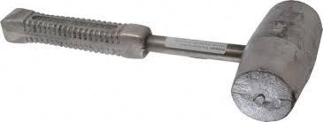 American Hammer 10 Lb Head 2 1 2 Face Lead Alloy Nonmarring Lead Hammer 48774772 Msc Industrial Supply